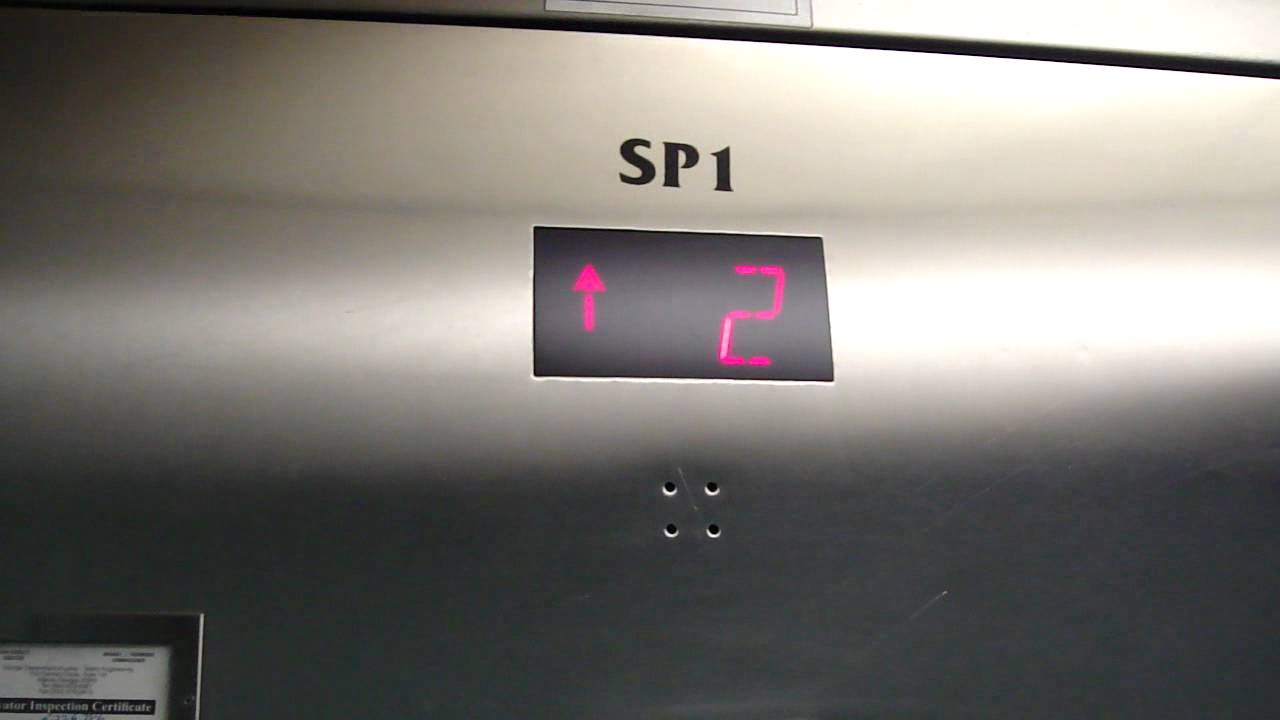 Horribly Maintained Schindler MT Hydraulic elevator @ Atlanta Airport South Parking
