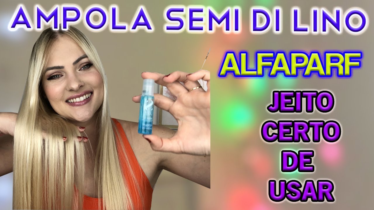 AMPOLA SEMI DI LINO DA ALFAPARF - BRILHO ESPELHADO -