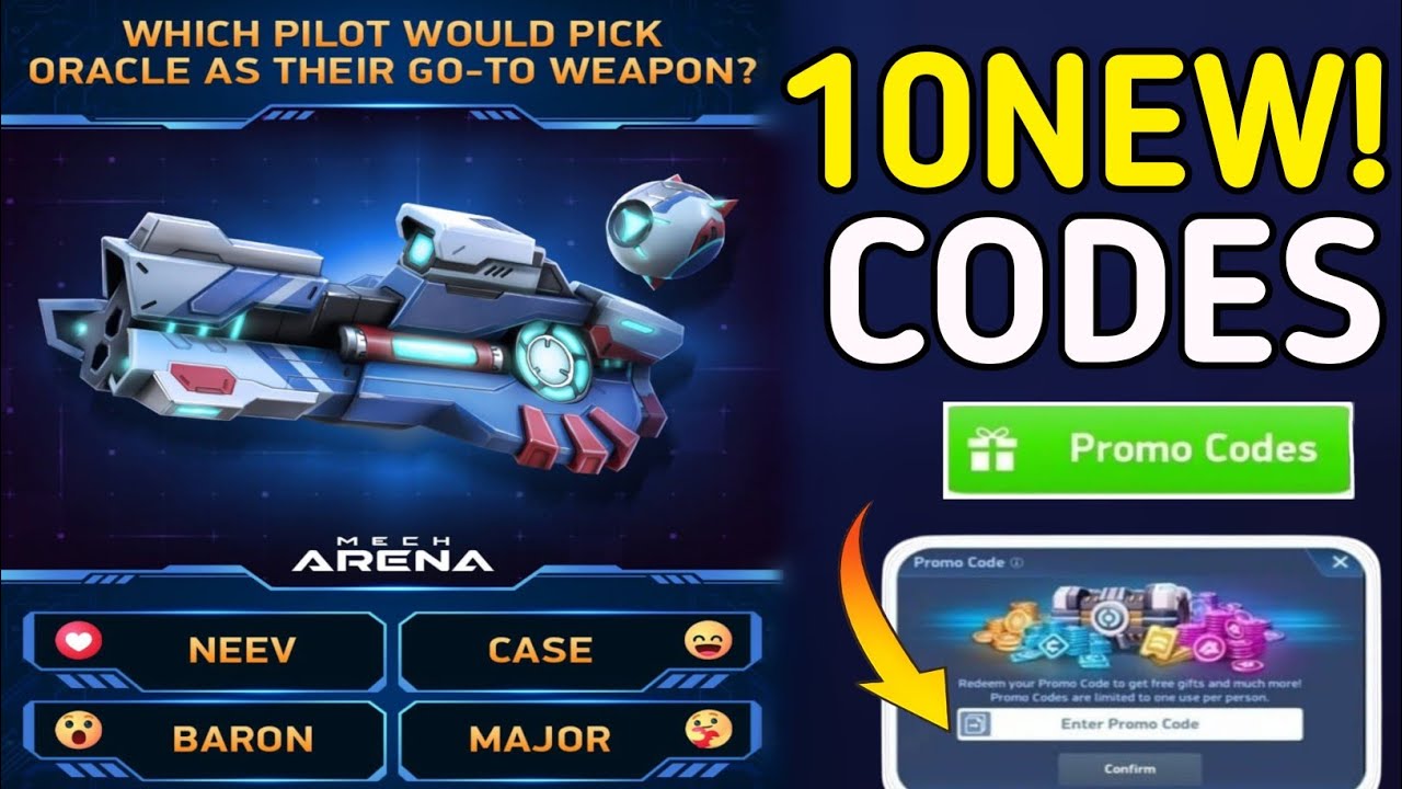⚠️ EXCLUSIVE ⚠️ MECH ARENA PROMO CODES 2026 - MECH ARENA CODES 2026 