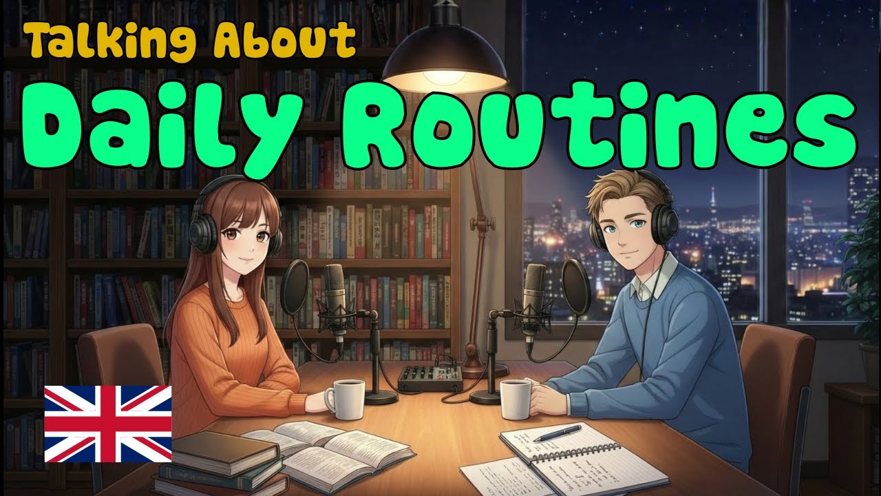 Talking About Daily Routines in English | Easy English Conversation Practice for Beginners