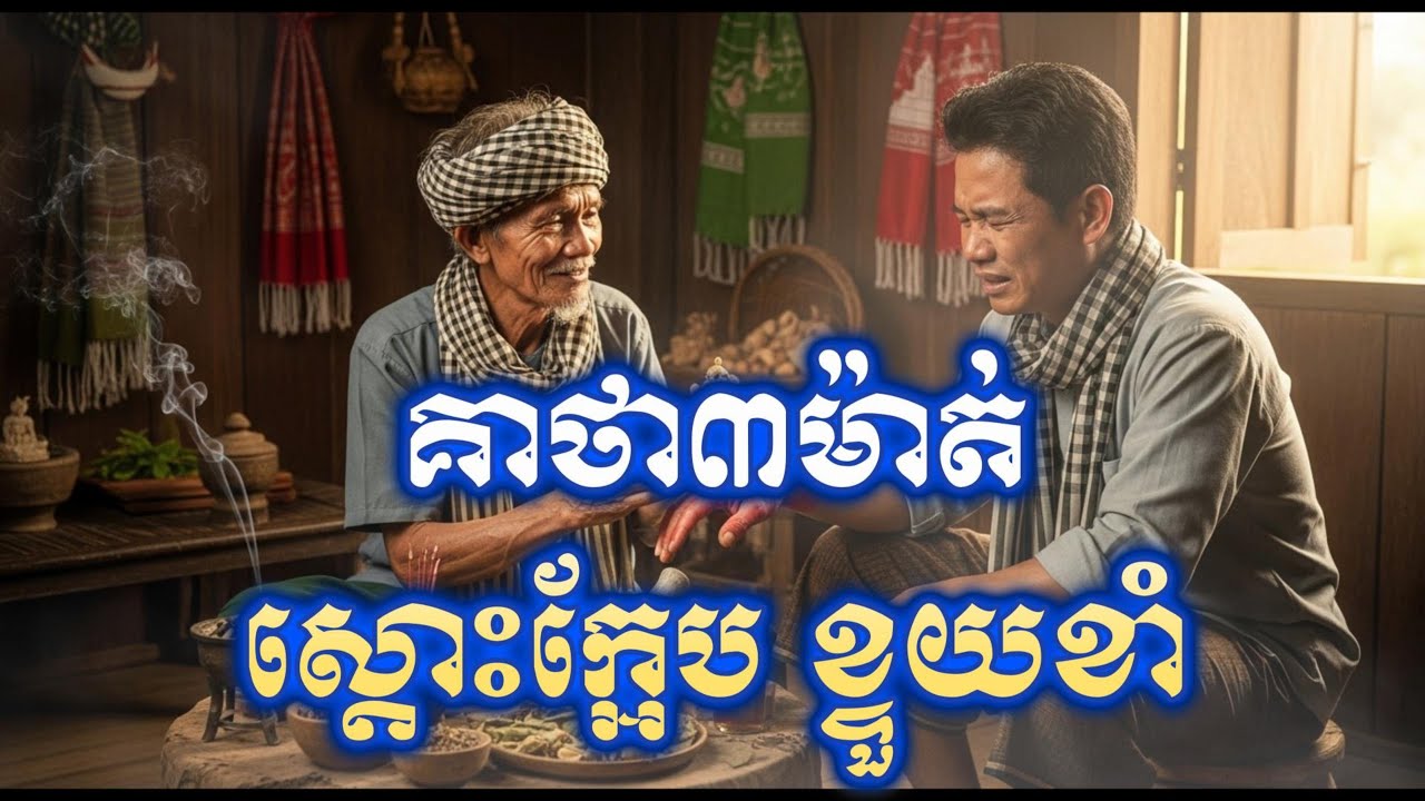 គាថា៣ម៉ាត់ ស្តោះក្អែប ខ្ទួយខាំ | Khmer Old Magic
