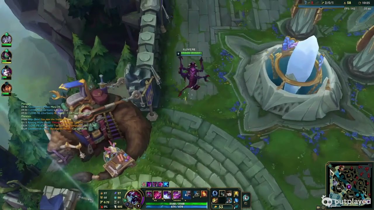 Posle Bana od 1 dana prvi game pobeda Cho top as adc main full gameplay