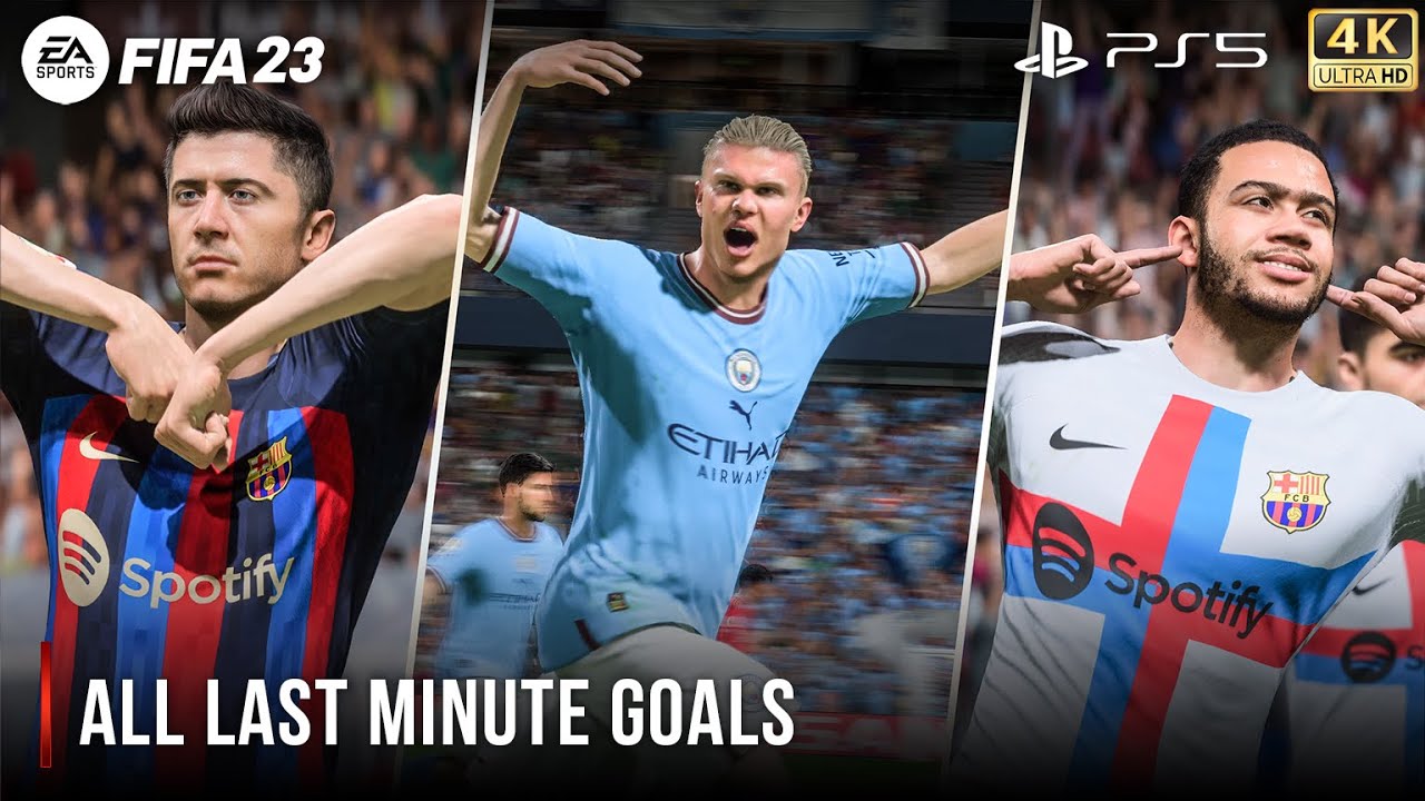 FIFA 23 | Все празднования голов на последних минутах