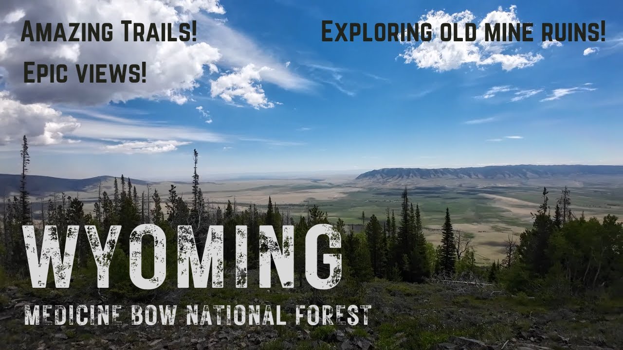 Epic ATV trip in Wyoming! Old mines, amazing views and perfect trails!