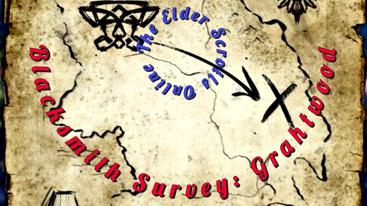 ESO: Blacksmith Survey: Grahtwood - The Elder Scrolls Online Grahtwood Blacksmith Survey Location