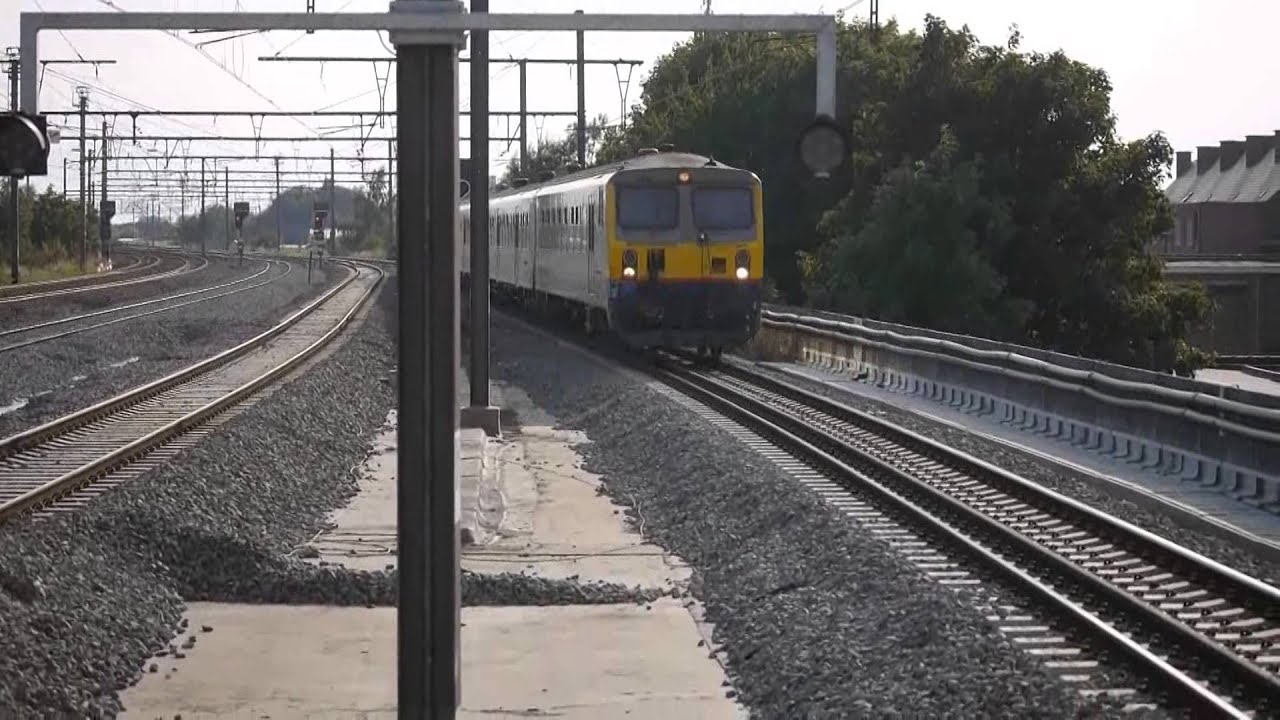 Station Deinze vroeger en nu