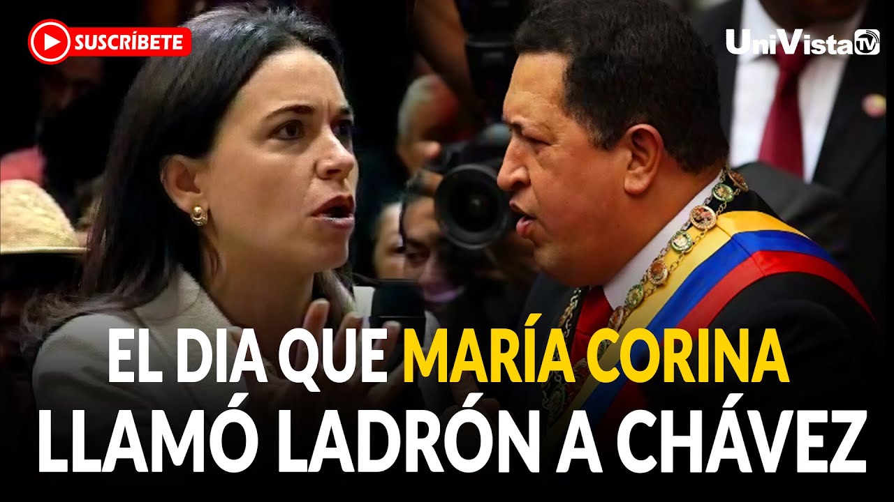 LO LLAMÓ LADRÓN, el dia que María Corina se enfrentó a Chávez