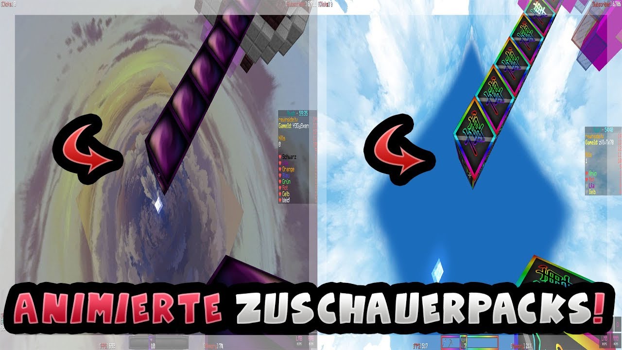 DIE BESTEN ANIMIERTEN ZUSCHAUERPACKS😍!! | Dein TP in meinem VIDEO #4 | zHxpee