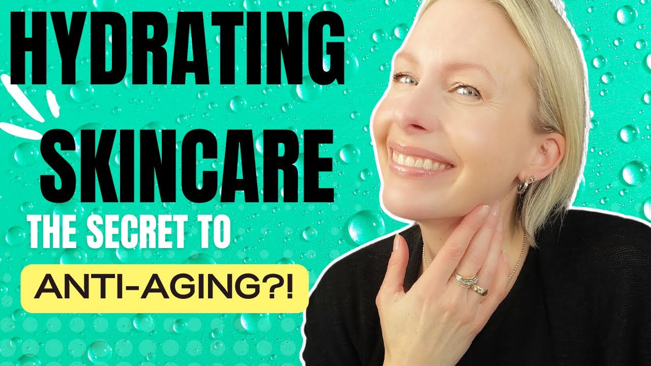 HYDRATING skincare for ANTI-AGING - Does it work?! 💦