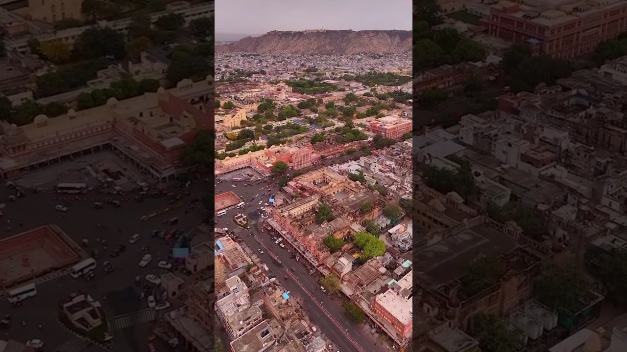 It's Jaipur 😍 #jaipur #hawamahaljaipur #drone #cameralife #trending #travel