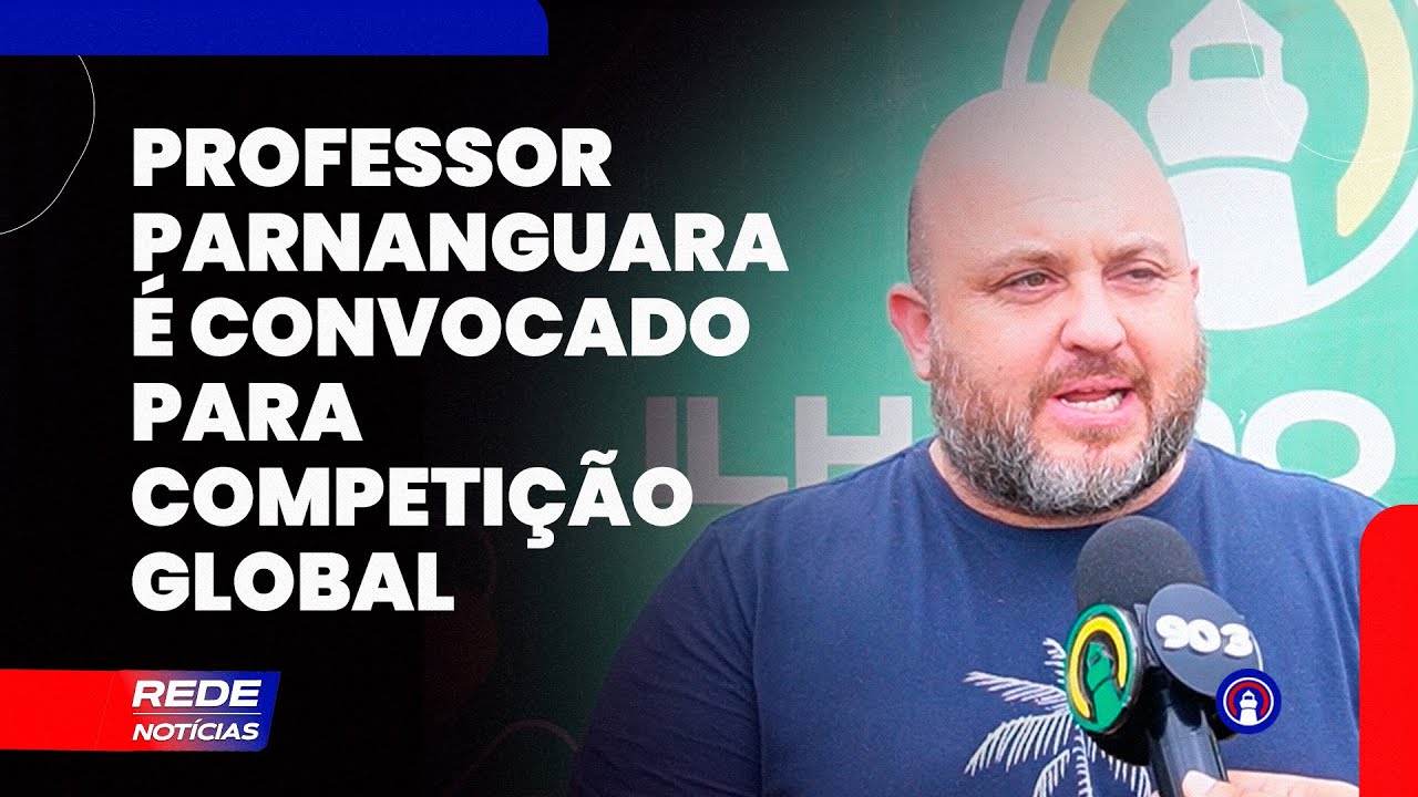 Professor de Paranaguá representará o Brasil em evento internacional de Educação Física na França