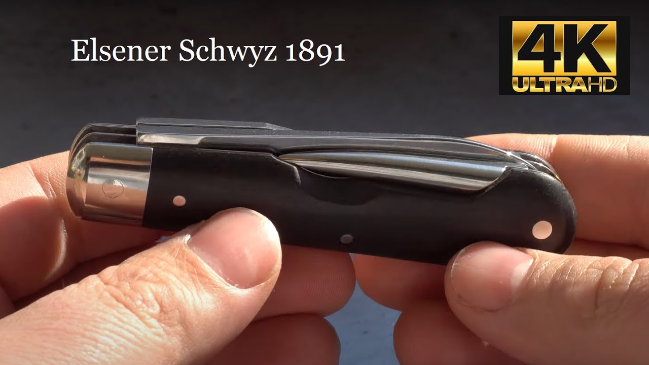 Elsener Schwyz Soldier model 1890 *4K Ultra HD*