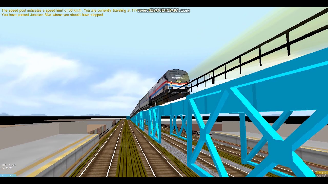 OpenBVE Troll: Amtrak Heritage Unit on (7) Express