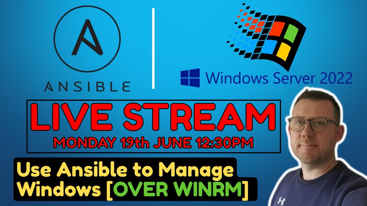 Live Stream - Use Ansible to manage Windows server