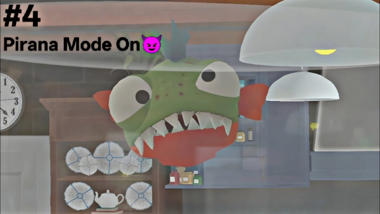 Dangerous PIRANHA Mode ON 🔥😈 | IAmFish Part-4
