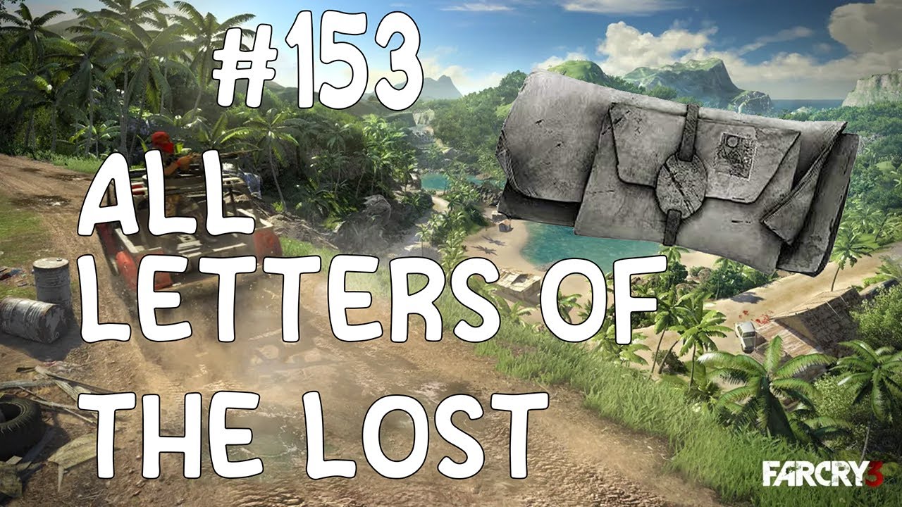 Far Cry 3 #153 | ALL LETTERS OF THE LOST LOCATION (1-20) | Walkthrough Guide Gameplay HD PL/ENG