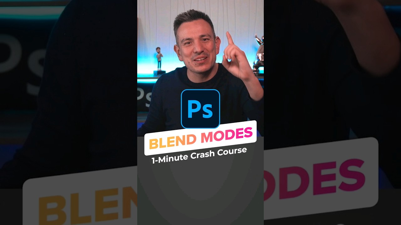 🔥 Master Photoshop Blend Modes in 1 Minute