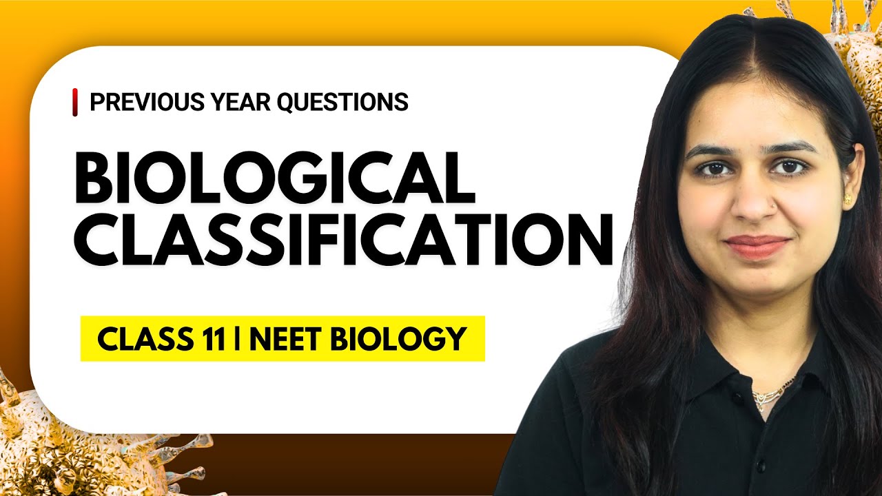 Biological Classification | Previous Year Questions | NEET Biology | NEET 2026