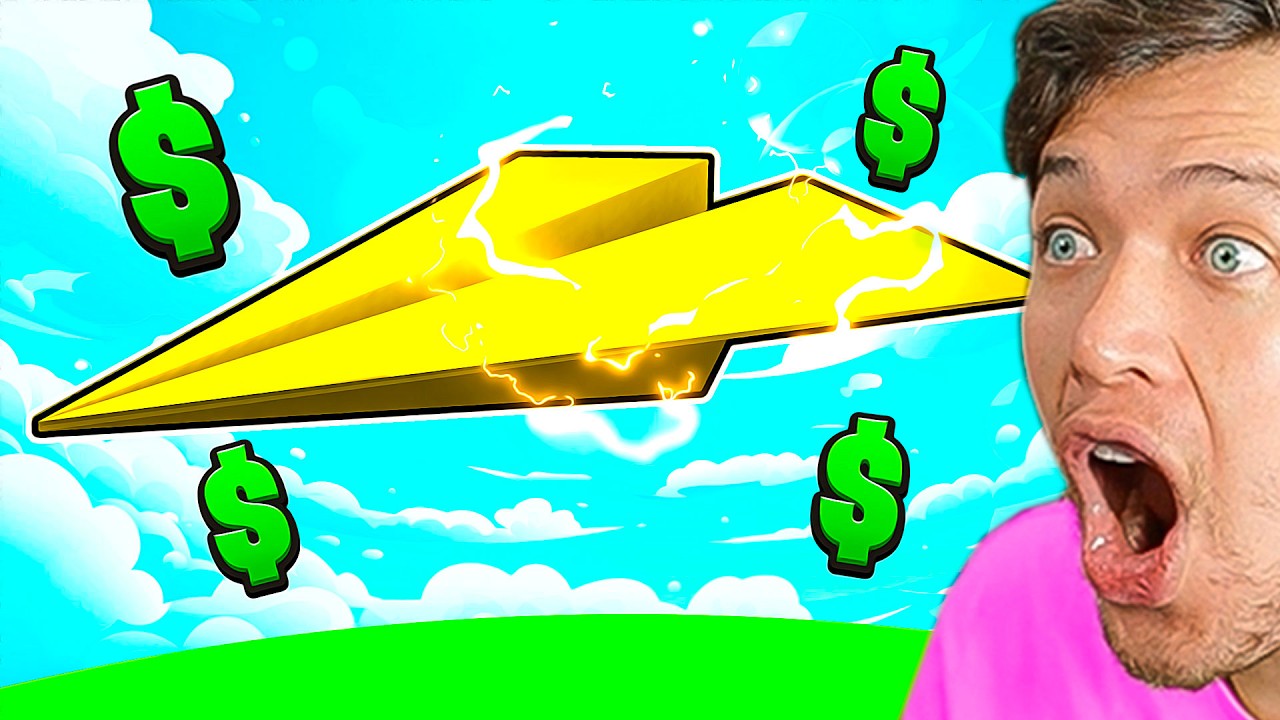 ¡AVENTÉ UN AVIÓN 999,999,999 KILOMETROS en ROBLOX!!! ✈🤑 (NIVEL MÁXIMO ALCANZADO)
