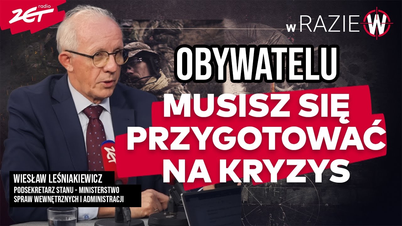 Masz obowiązek być gotowy na kryzys. Czy państwo ci w tym pomoże? | W razie W