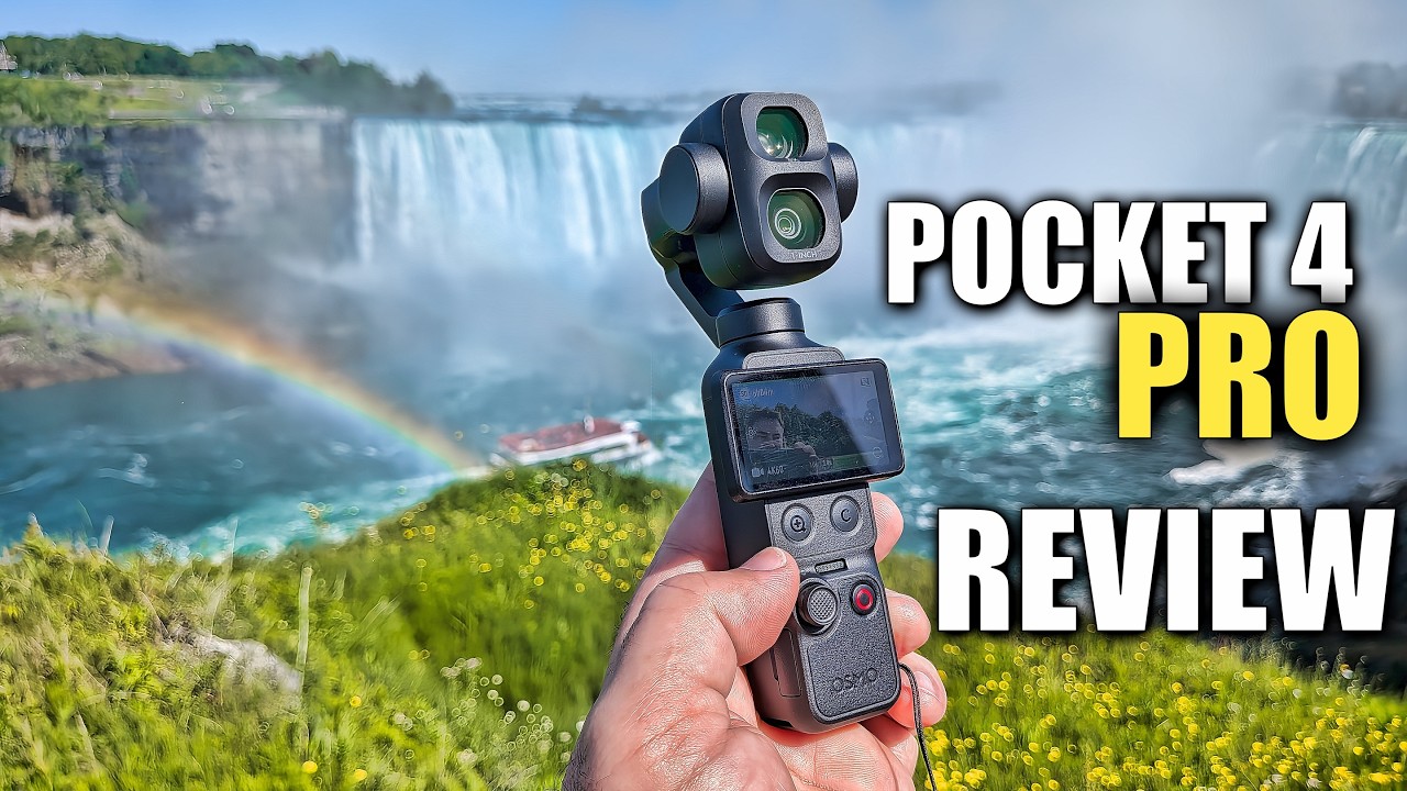 DJI Osmo Pocket 4 Pro (aka 4P) Review - Tested Day & Night
