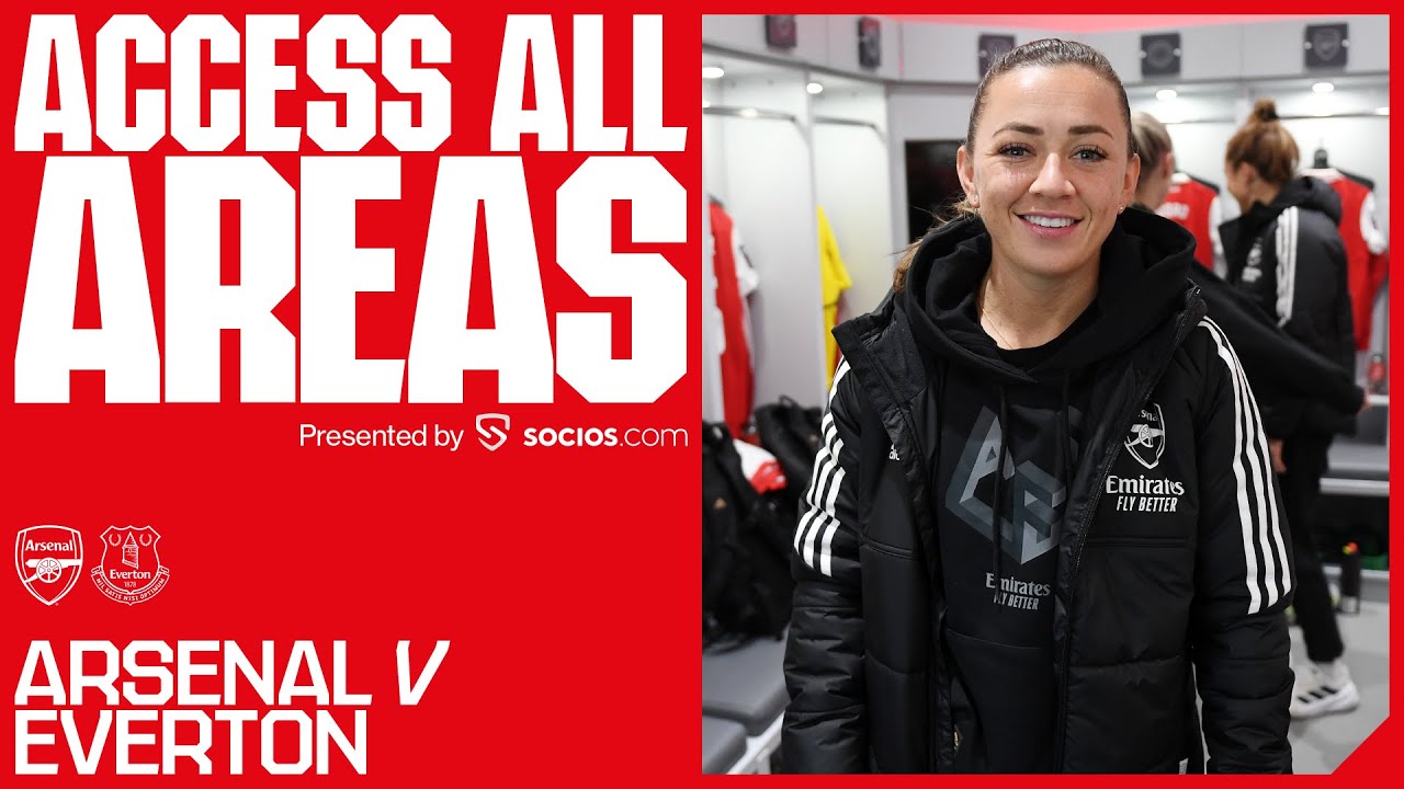 ACCESS ALL AREAS | Arsenal vs Everton (1-0) | WSL | Miedema scores, Williamson returns
