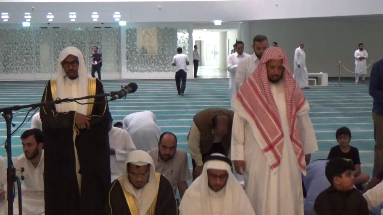 صلاة التراويح من جامع المدينة التعليمية إمامة الشيخ القارئ أحمد محمد على الرباعي (7-6-2017)