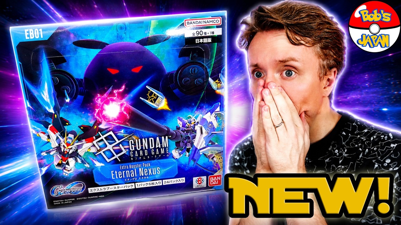 НОВИНКА! Карточная игра Gundam EB01 уже здесь! Открываем бустер-бокс Eternal Nexus!