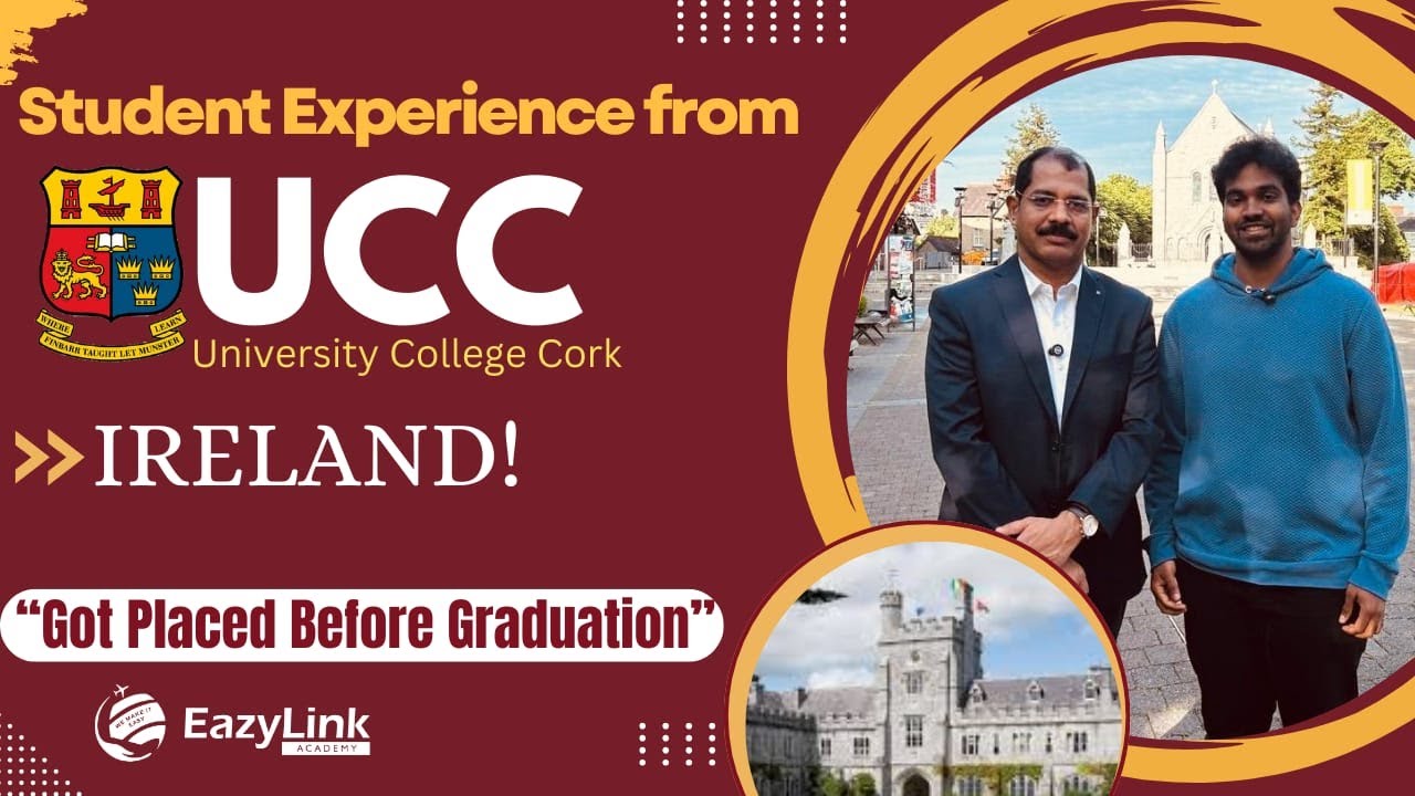 University College Cork: Ashwin's Path to Pre-Graduation Placement | #studyabroad