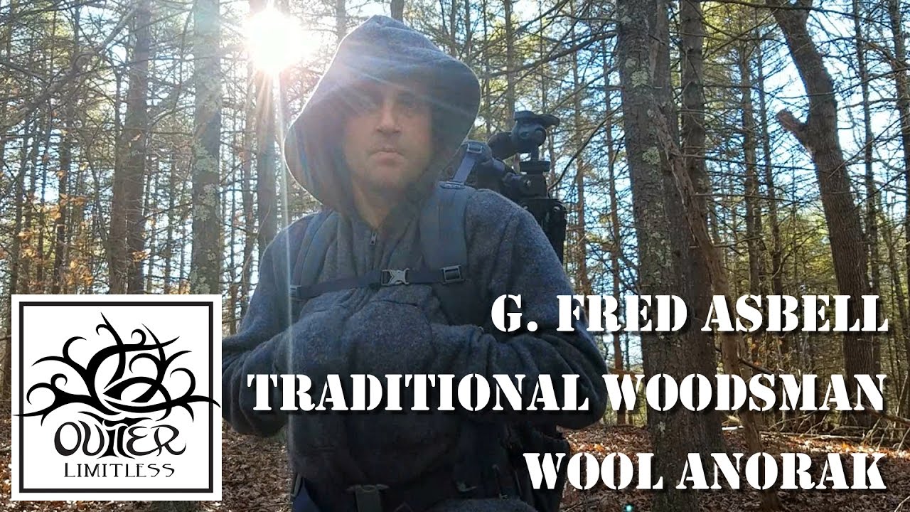 G Fred Asbell Traditional Woodsman Wool Anorak