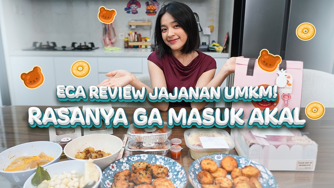 ENDORSEMENT GRATIS - ECA REVIEW UMKM INDONESIA PART 1! GA NYANGKA RASANYA KAYAK GINI?!🤨 🤍🍜🥤