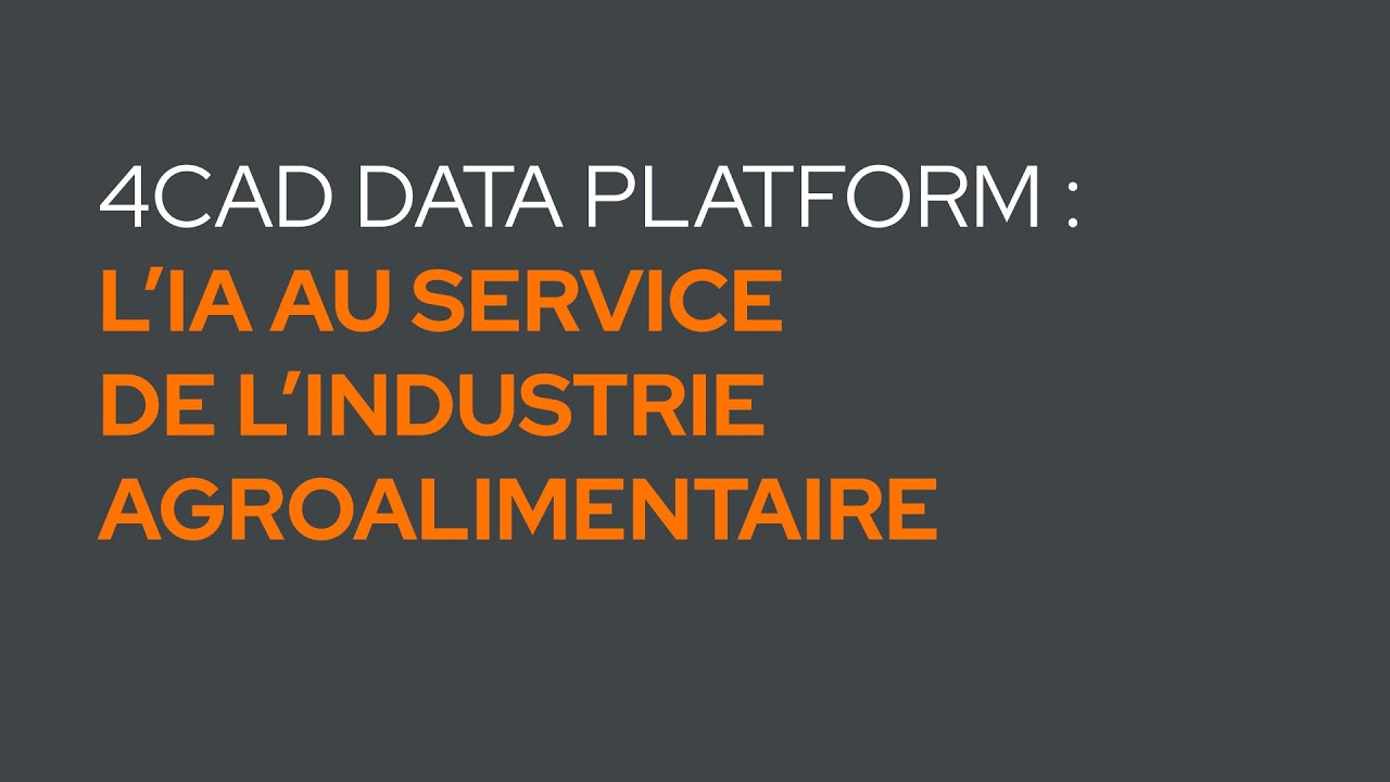 [REPLAY] Webinar : l'IA au service de l'industrie agroalimentaire