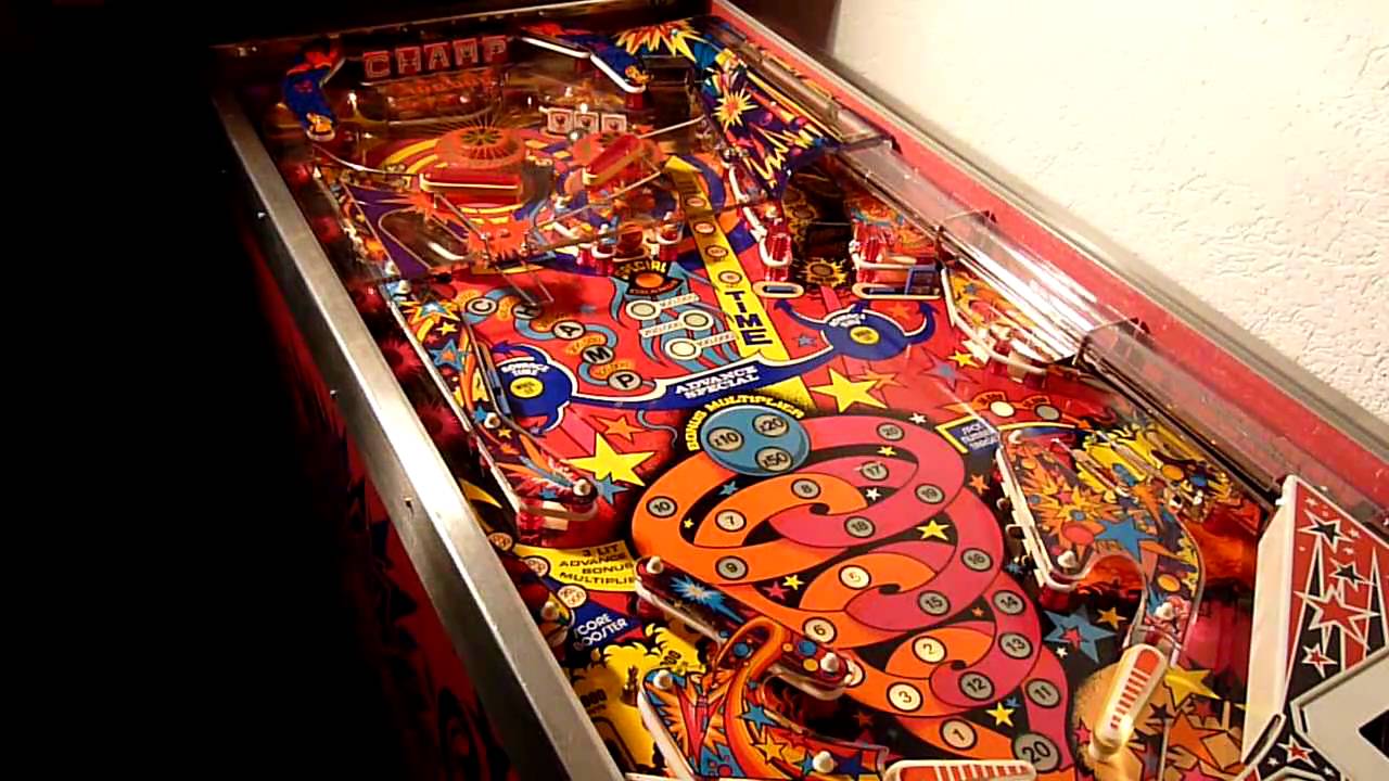 Pinball Champ '82 Gameplay [Zaccaria Italy 1982 Pinballmachine]