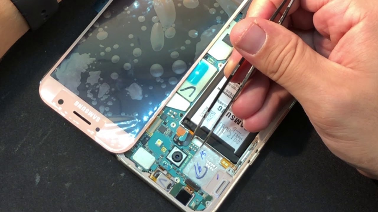 CAMBIO DE REPUESTO DE MÓDULO DE DISPLAY SAMSUNG A5 2017 (A520)
