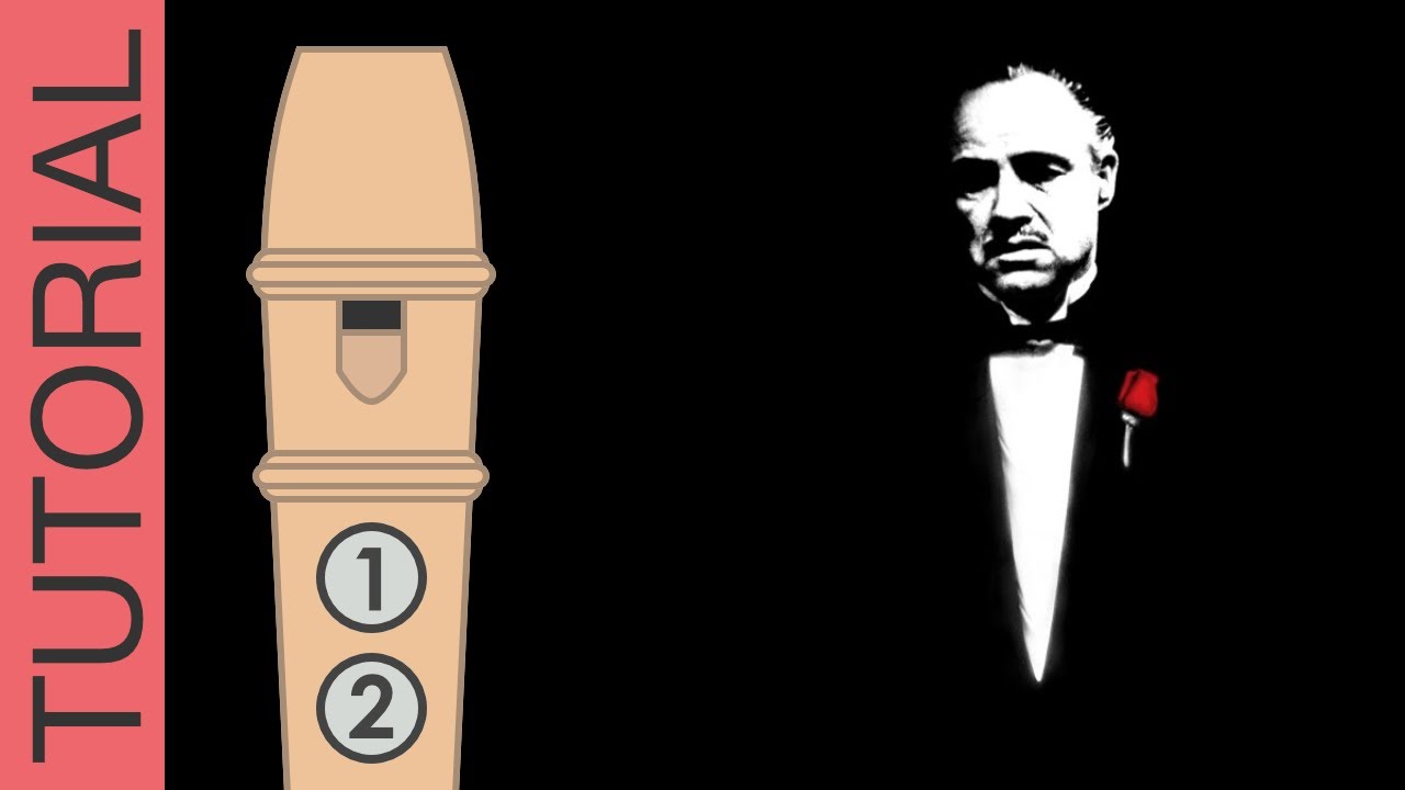 The Godfather Theme Song on Recorder 🍊🍊🍊