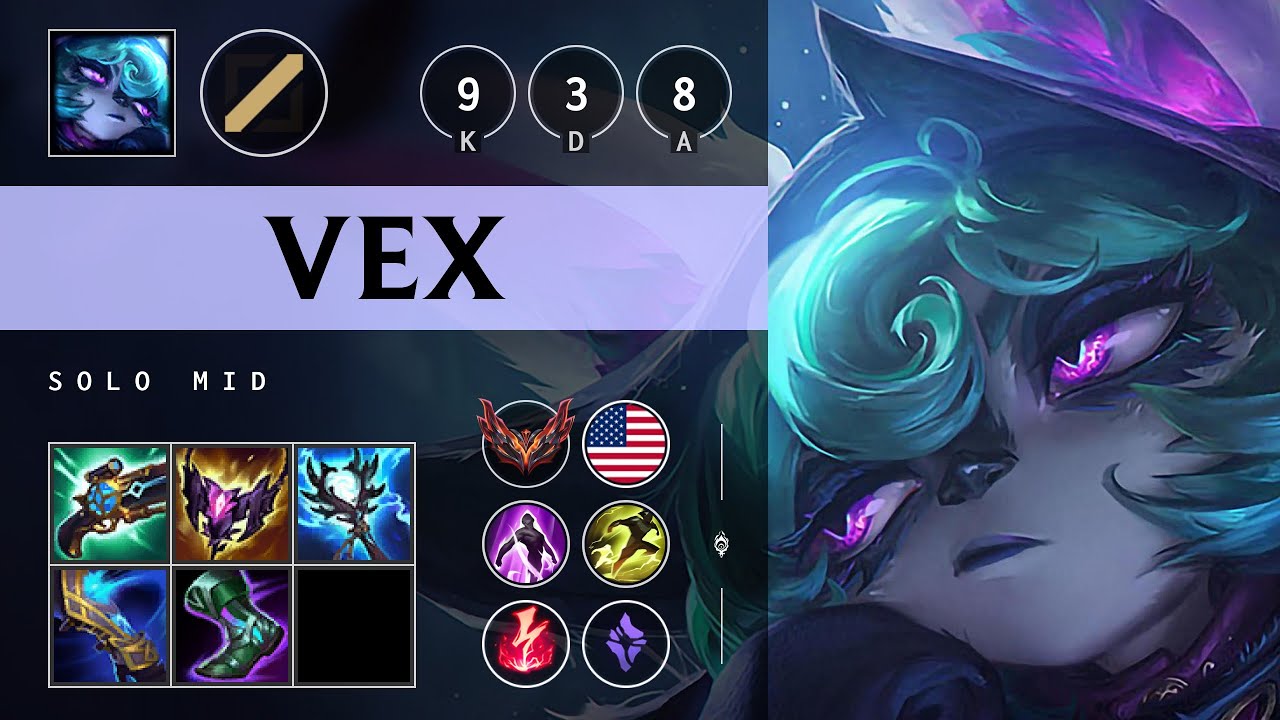 Vex Mid vs Lissandra - NA Grandmaster Patch 25.S1.2