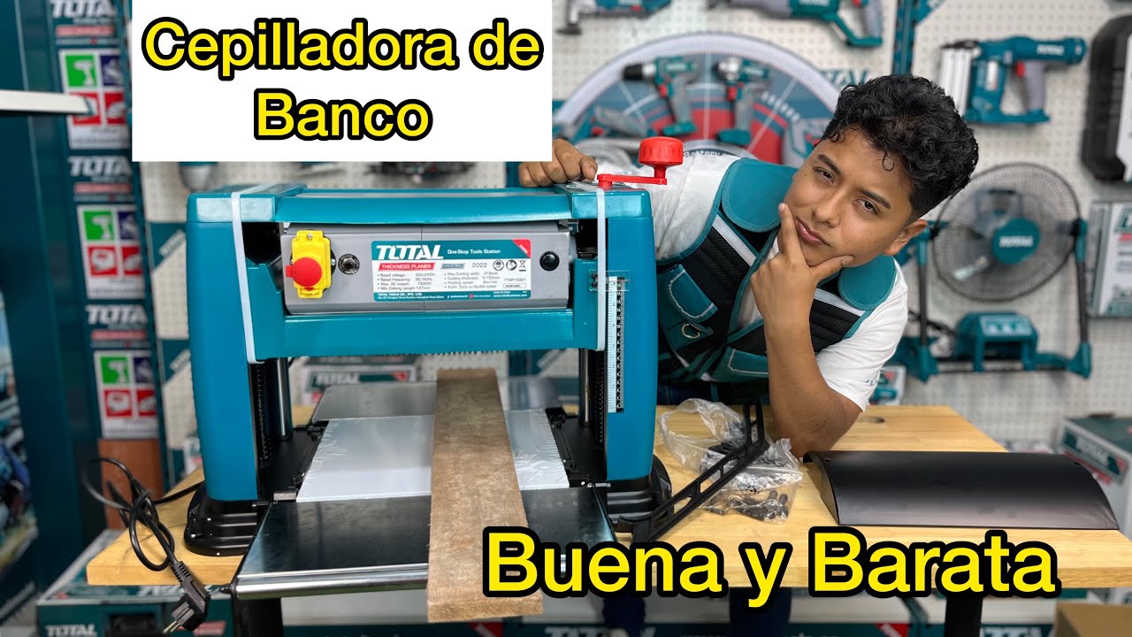Cepilladora de banco TOTAL 1500w