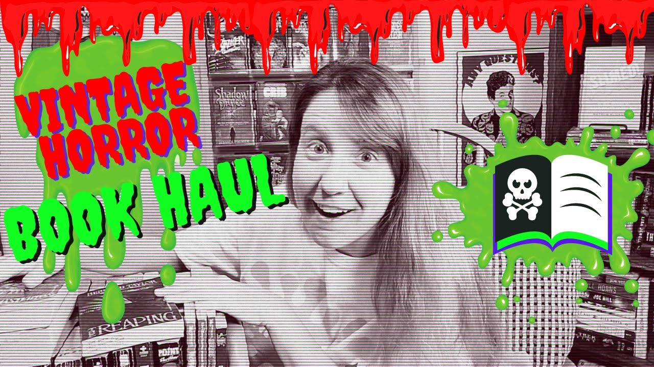 Vintage Horror Book Haul + Christopher Pike | A Large Paperbacks from Hell Score!