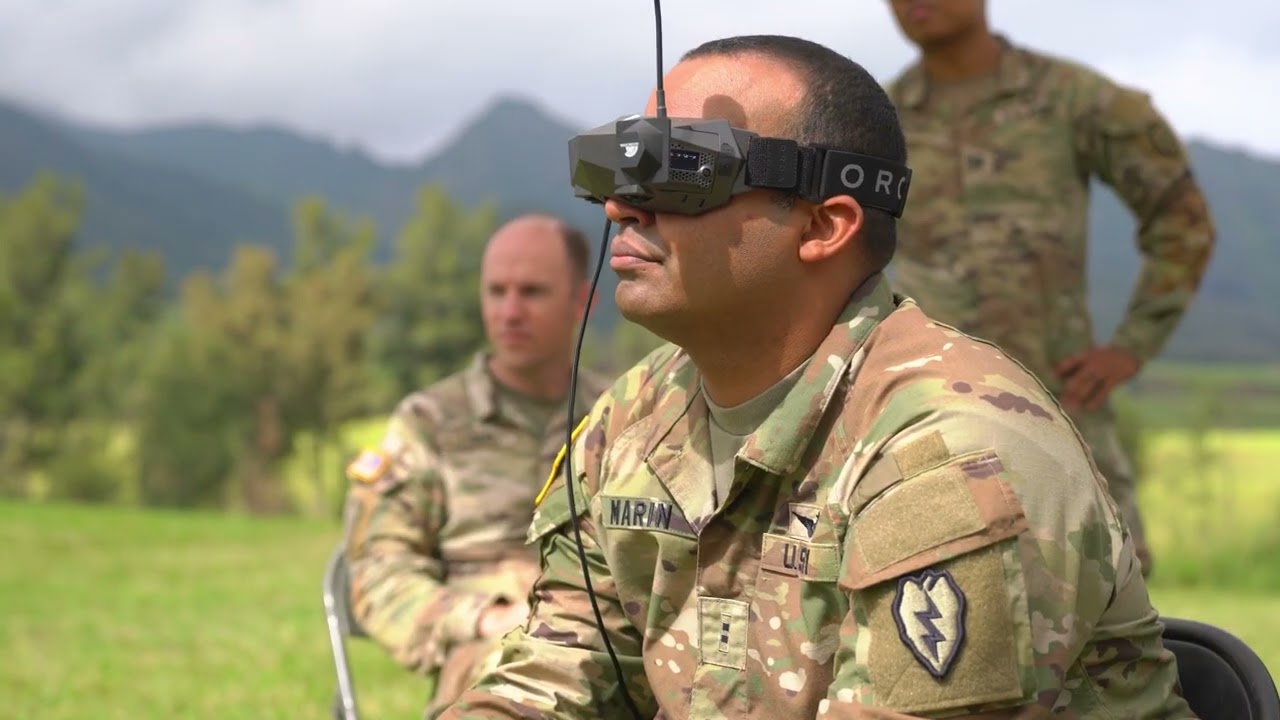 Soldiers of 25th Infantry Division employ One-Way Lethal Attack Drones