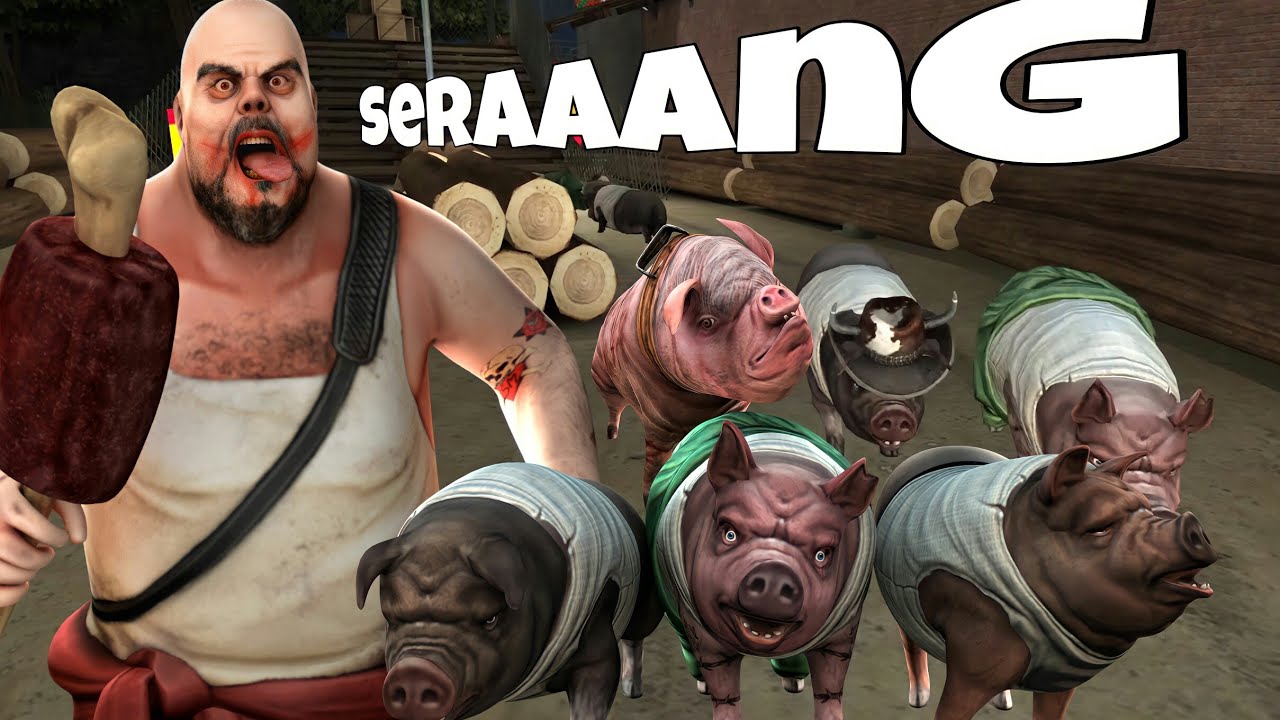 LARII!! Mr Meat dan Pasukan Babi Kembali Mengejarku - Mr Meat 2: San Fermeat