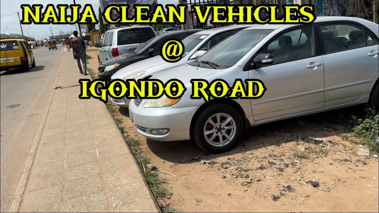 CLEAN NAIJA USED CARS AT IGONDO LAGOS