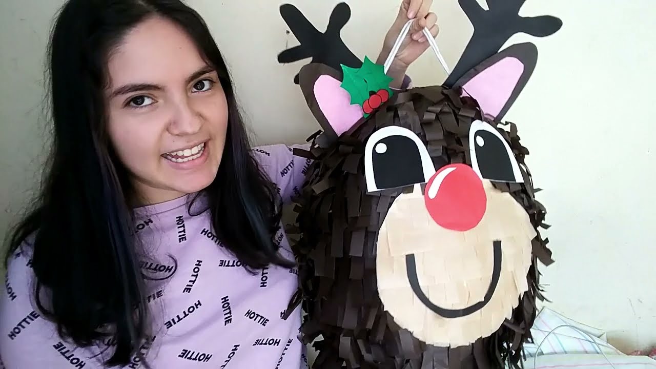 Cómo hacer una piñata de reno