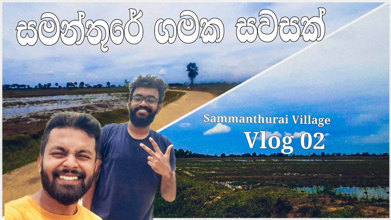 Vlog 02 | සම්මාන්තුරේ ගමක සවසක් | Sammanthurai Village Sri Lanka | சம்மாந்துறை கிராமம்