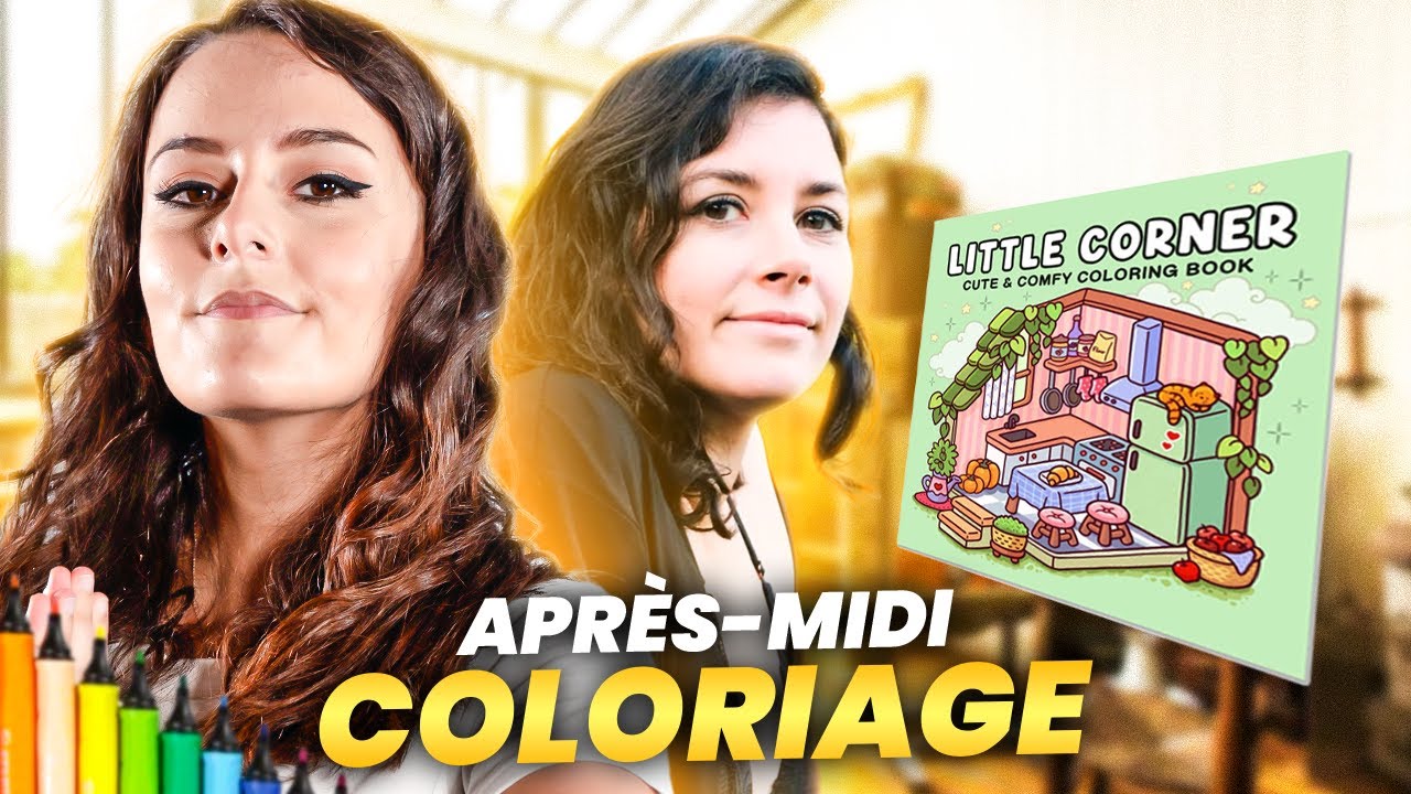 Mizu invente des techniques de coloriage - Live Coloriage