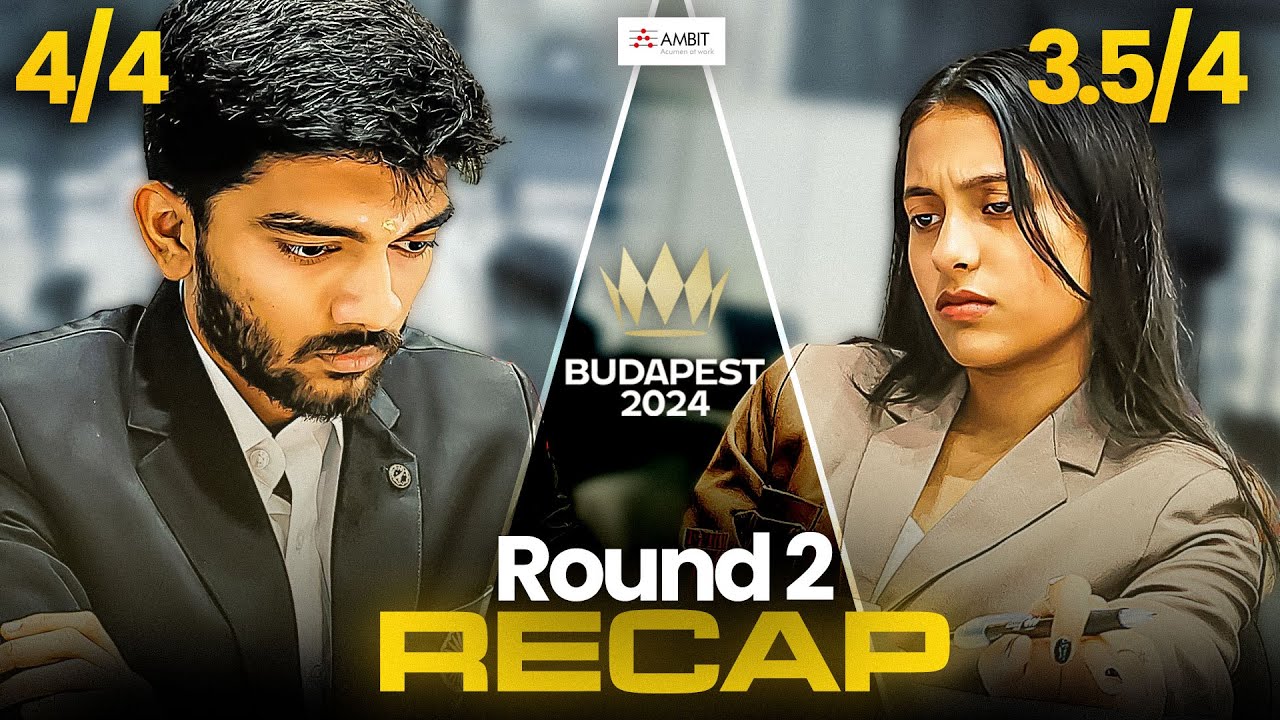 Gukesh showing his class | Round 2 of 45th FIDE Chess Olympiad 2024 | Ambit Recap of the Day