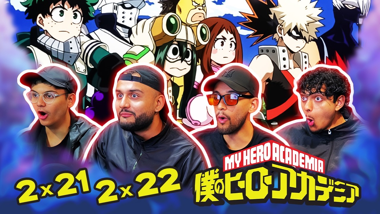 STUDENTS VS TEACHERS!! | My Hero Academia 2x21 & 2x22 | FIRST TIME REACTION