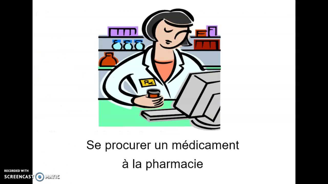 À la pharmacie - dialogues