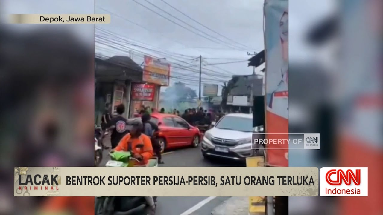 Bentrok Suporter Persija&ndash;Persib, Satu Orang Terluka
