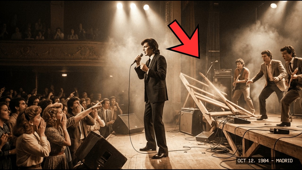 El Escenario se DERRUMBÓ Durante 'Algo de Mí' — Camilo Sesto Salvó 50 Vidas