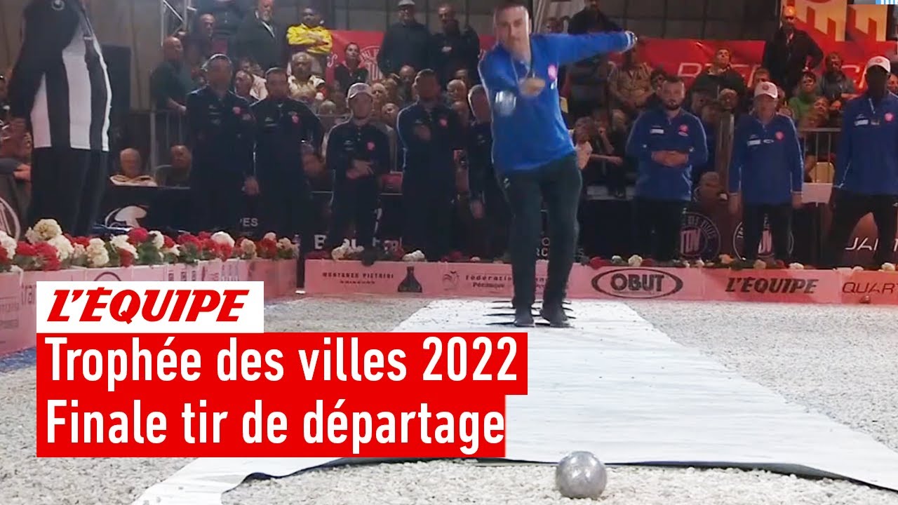 Pétanque : Le replay de la finale du tir de départage Toulouse/Bron (Trophée des villes 2022)
